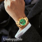 OLEVS 6638 Men's Automatic Mechanical Watch Waterproof Luminous Stainless Steel Strap Men's Mechanical Watch Fashion Luxury