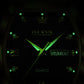 OLEVS Men's Watches Luxury Tonneau Original Top Brand Quartz Watch for Men Waterproof Luminous Week Date Male Wristwatch
