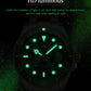OLEVS Top Original Men Quartz Watch Green Waterproof Watch for Men Stainless Steel Quartz Men Luxury Watch Luminous Wristwatch