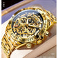 OLEVS 9913 Man Watches 44mm Big Dial Luxury Business Quartz Watch For Men Waterproof Luminous Chronograph Fashion Men Hand Clock