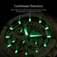 OLEVS Original Brand Quartz Watch Men Hollow Out Dial Design Stainless Steel Waterproof Chronograph New Fashion Gold Men's Watch