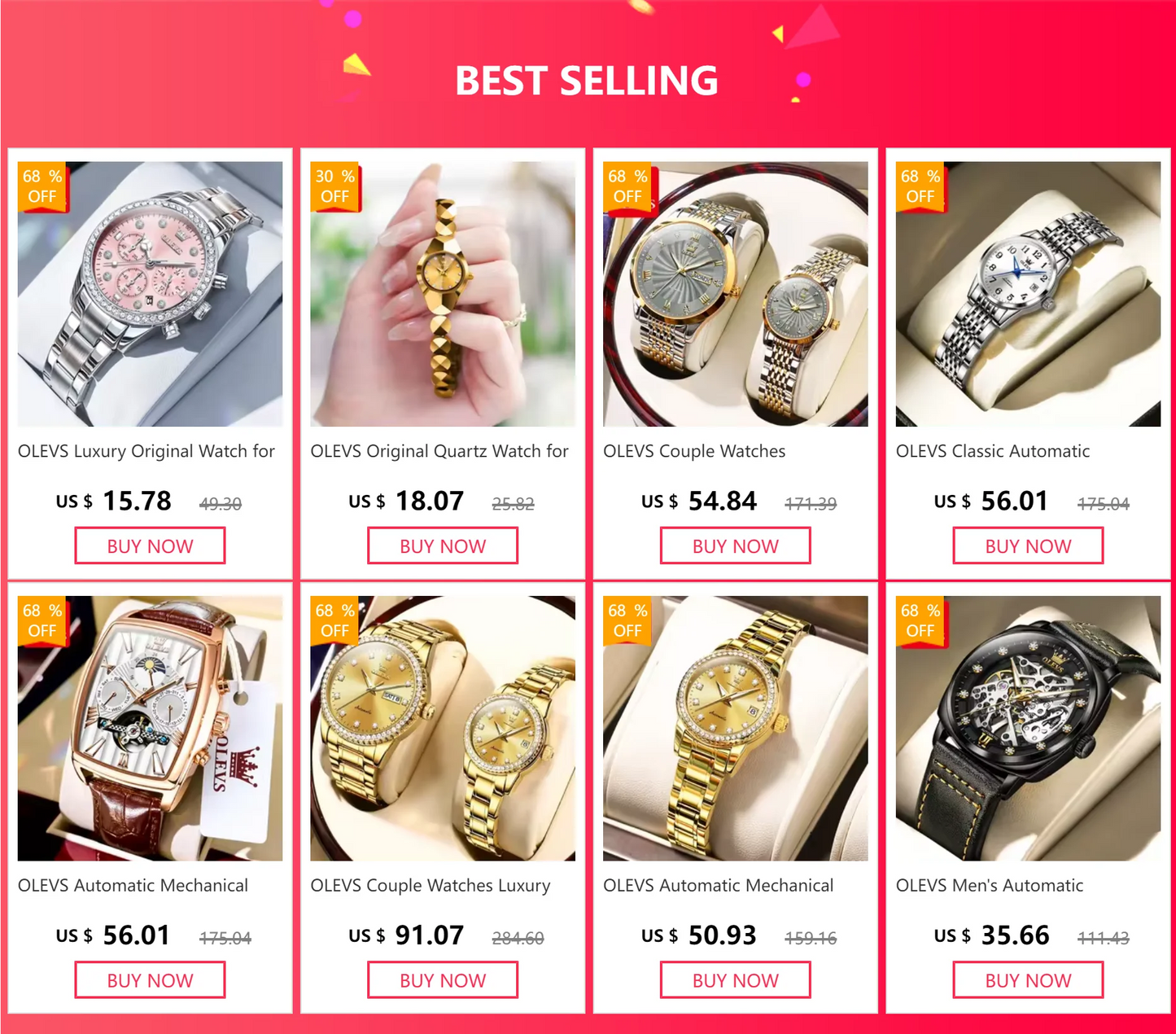 OLEVS Luxury Top Brand Quartz Men's Watch Multi function Stainless Steel Rainbow Gemstone Bezel Watch for Men reloj de hombre