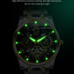 OPK8135 Men's Watch, Steel Band with Night Glow Waterproof