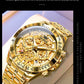 OLEVS 9913 Man Watches 44mm Big Dial Luxury Business Quartz Watch For Men Waterproof Luminous Chronograph Fashion Men Hand Clock