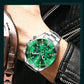 OLEVS Men Watch Stainless Steel Waterproof Luiminous Business Fashion Luxury Men's Watch Date Moon Phase Quartz Watches For Men