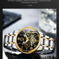 OPK8135 Men's Watch, Steel Band with Night Glow Waterproof