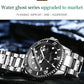 OLEVS Top Original Men Quartz Watch Green Waterproof Watch for Men Stainless Steel Quartz Men Luxury Watch Luminous Wristwatch