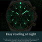 OLEVS 2870 Luxury Golden Watch for Men Fashion Business Waterproof Male Wristwatch Original Brand Moon Phase Quartz Men's Watch