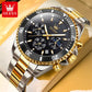 OLEVS 2870 Men Watch 42.5mm Big Dial Chronograph Moon Phase Waterproof Sports Watches Original Fashion Quartz Watch for Men 2025