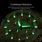 OLVES Luxury Men's Watches Golden Stainless Steel Man Watch Luminous Quartz Wrist Watch Automatic Movement Watches for Men Clock