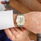OPK8135 Men's Watch, Steel Band with Night Glow Waterproof