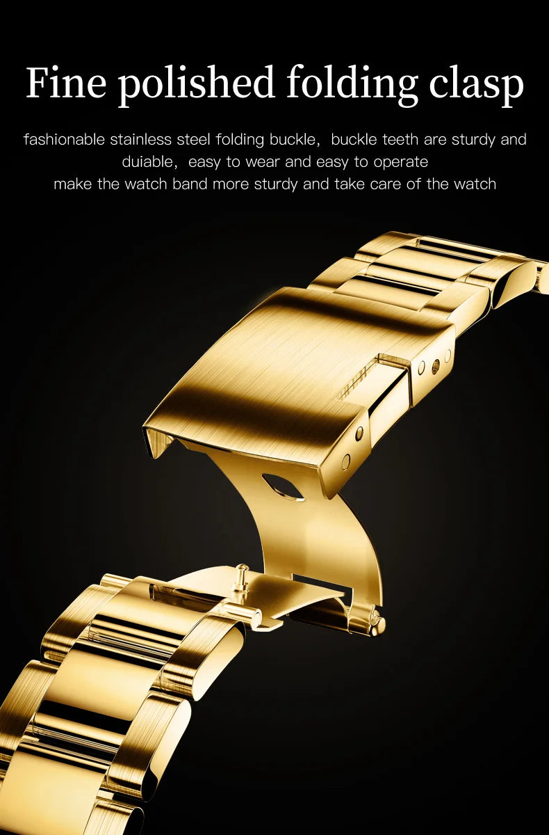 OLEVS 6638 Men's Automatic Mechanical Watch Waterproof Luminous Stainless Steel Strap Men's Mechanical Watch Fashion Luxury