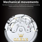 OELVS 6678 Men's Watches Luxury Original Automatic Mechanical Tourbillon Watch for Man Waterproof Luminous Date Week Moon Phase