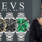 OLEVS 2870 Luxury Golden Watch for Men Fashion Business Waterproof Male Wristwatch Original Brand Moon Phase Quartz Men's Watch